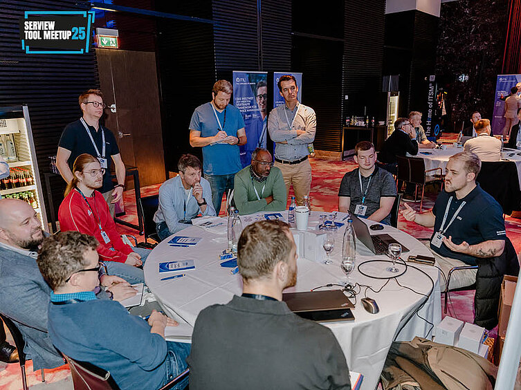 SERVIEW TOOL MEETUP aktive Session der Hersteller und Teilnehmer