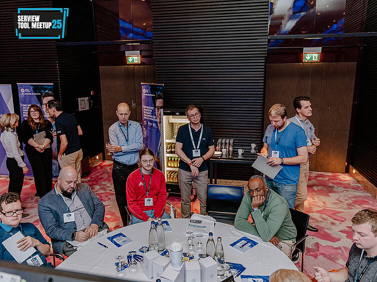 SERVIEW TOOL MEETUP aktive Session der Hersteller und Teilnehmer